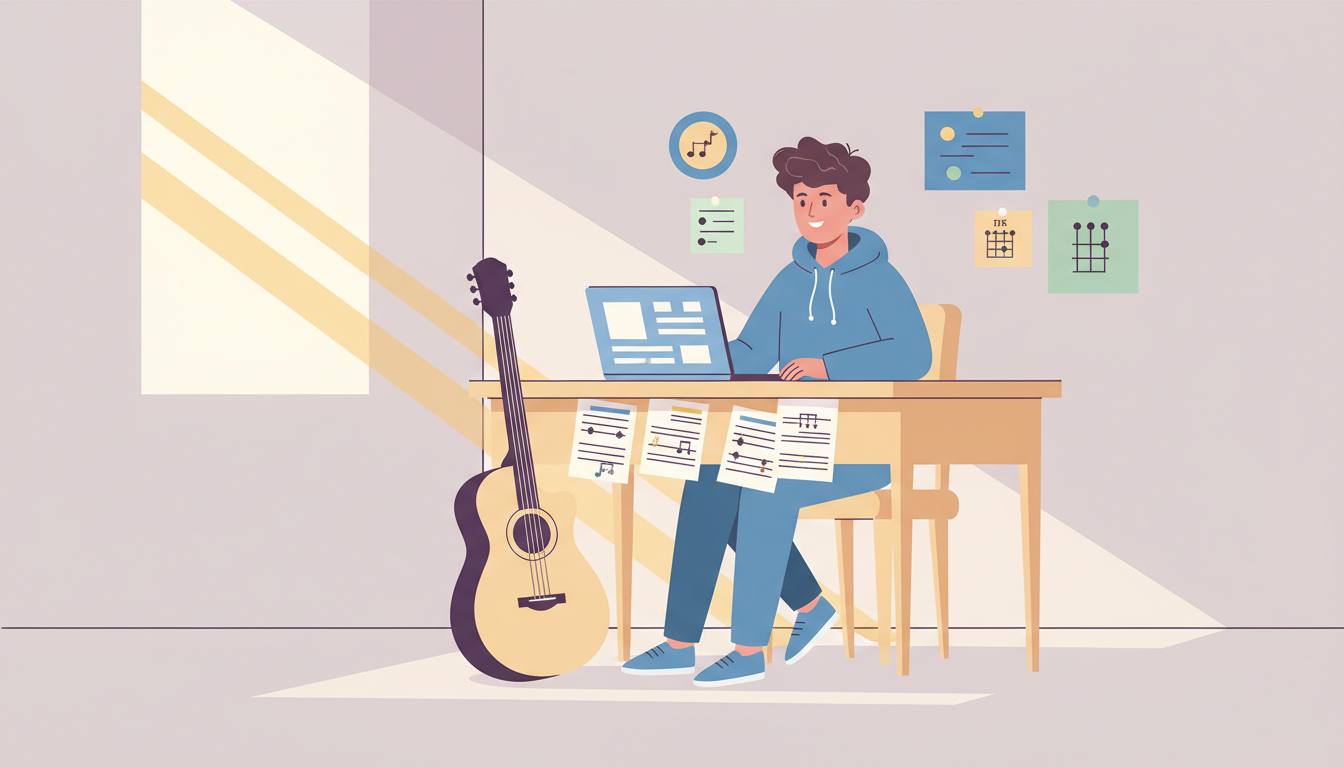 Musiknoten kostenlos & Songwriting in der Schule: Der ultimative Starter-Guide